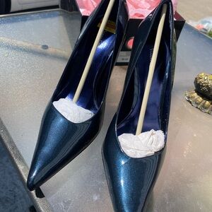 Elegant Blue Women's Heels